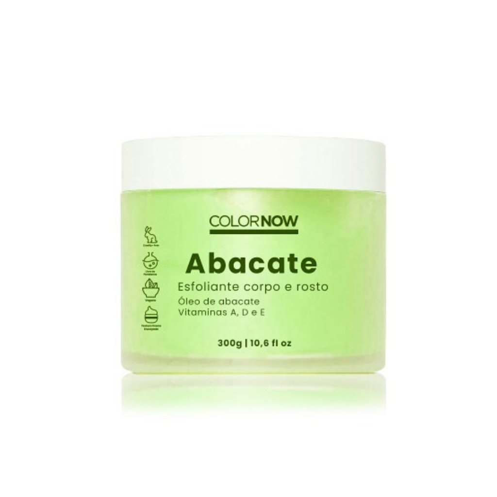 Esfoliante Abacate Corpo e Rosto Colornow