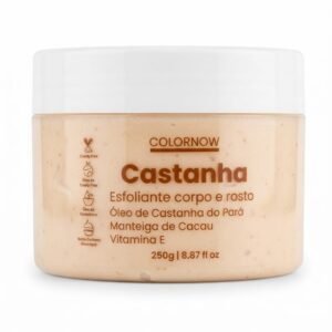 Esfoliante Castanha Corpo e Rosto Colornow