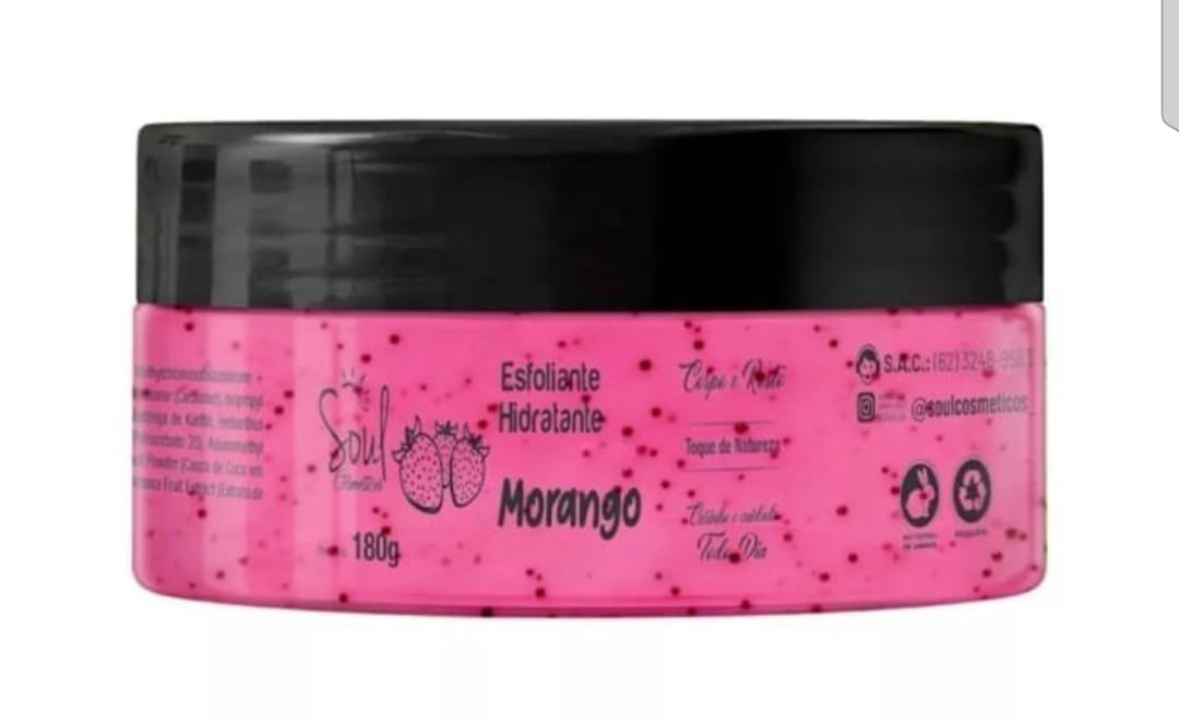 EsfolianteESFOLIANTE MORANGO 180G SOUL