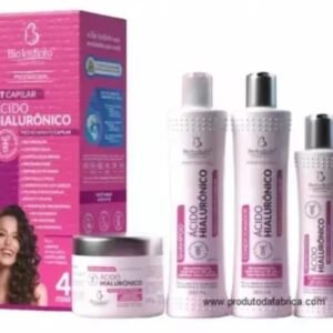 KIT CAPILAR 4 ITENS ACIDO HIALURONICO BIO INSTINTO