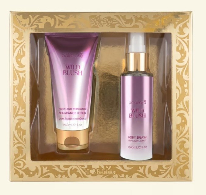 KIT PERFUME E CREME WILD BLUSH