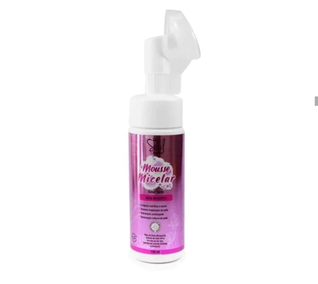 MOUSSE MICELAR ROSA MOSQUETA 150 ML SOUL