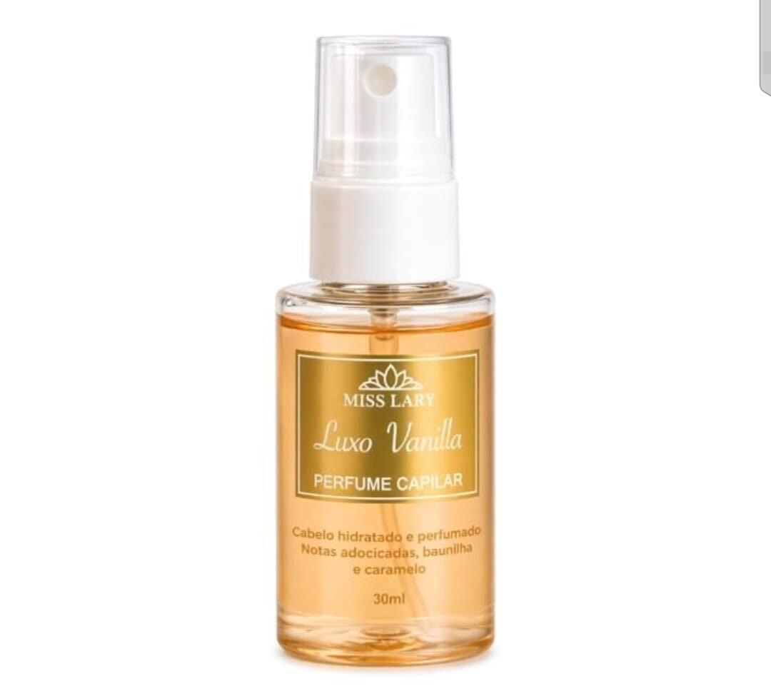 PERFUME CAPILAR LUXO VANILLA 30 ML LARY
