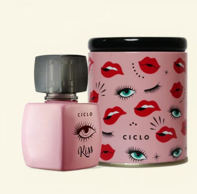 Perfume Kiss Ciclo Deo Colônia Feminino 100ml
