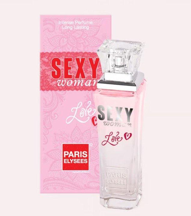 Perfume Feminino Paris Elysees Sexy Woman Love Eau de Toilette 100ml