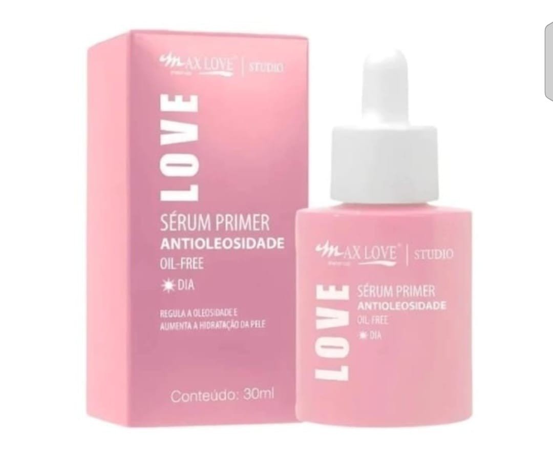 SERUM FACIAL ANTIOLEOSIDADE 30 ML MAX LOVE