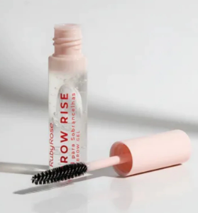 Gel para Sobrancelha Brow Rise Ruby Rose® Incolor Alta Fixação 2 em 1